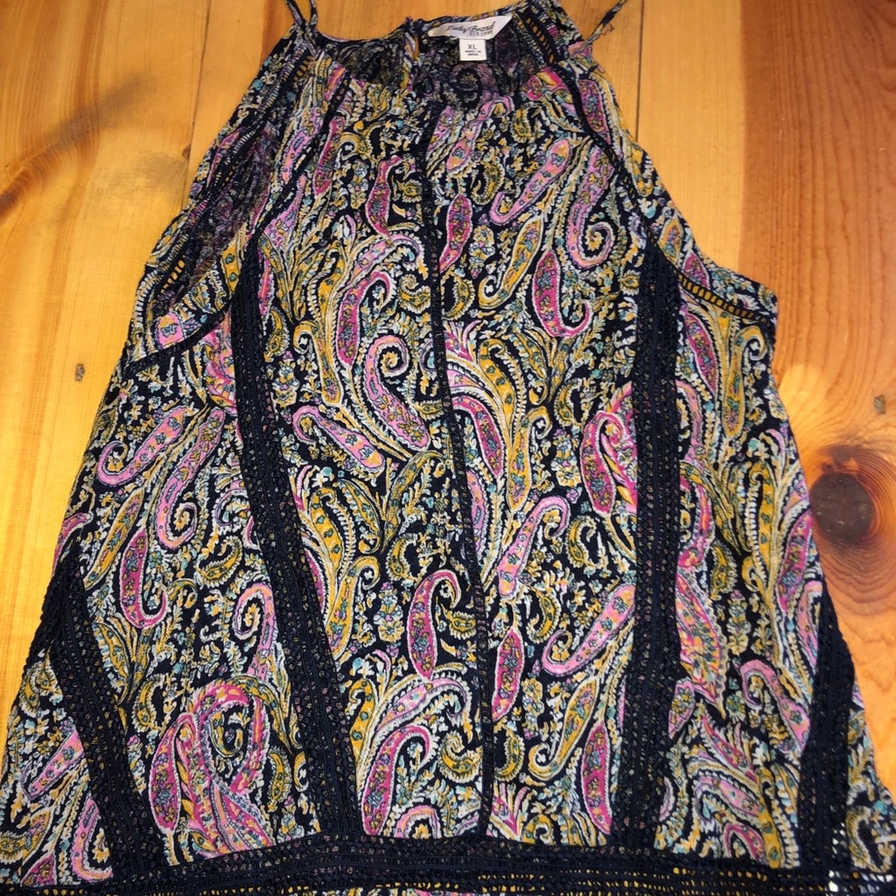 Lucky brand tank top XL